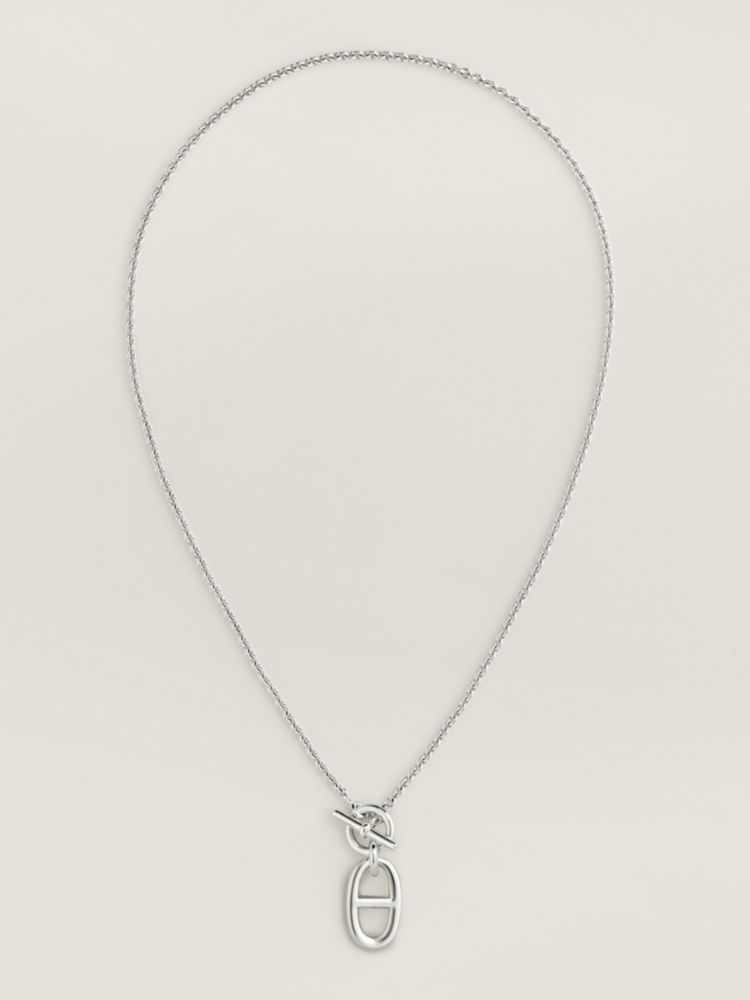 HERMES Chaine d'Ancre ネックレス シルバー　アミュレット Chaine d'ancre pendant | Hermès USA